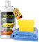 ABACUS® Autopolitur Hochglanz, Hochglanzpolitur, Lackpolitur, Politur Hochglanz, Auto-Politur, Lackglanz, Tiefenglanz, Poliermittel – Autopolitur Hochglanz 500 ml Set mit Schwämmen (7075)