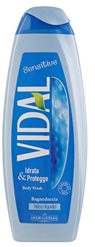 Vidal Bagno Dermoprotettivo, talco liquido, 500 ml, 1
