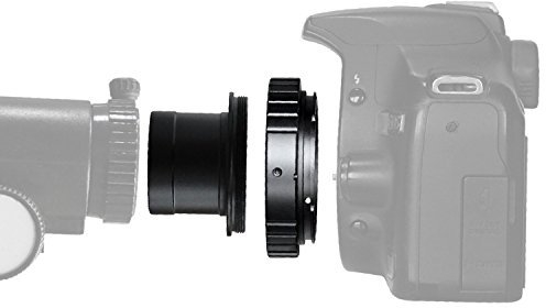 Solomark Teleskop-Befestigungs-Adapter für Objektive von SLR- / DSLR-Kameras und 1,25-Zoll-T-Ringadapter – für Astrofotografie befestigen Sie die Kamera am Teleskop