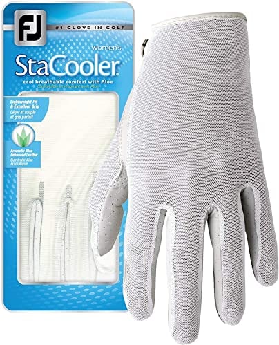 Footjoy Stacooler Fashion Handschuh Ladies LH White - L