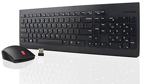Lenovo 4X30M39496 Essential Wireless Keyboard and Mouse Combo - Black