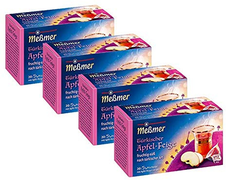Meßmer Türkischer Bayram Apfel-Feige 4er Pack