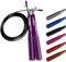 Sporttrend 24® Springseil mit Kugelgelenk und Längen verstellbar Speed Jump Rope, Stahlseil zum Boxen, Ausdauertraining