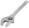 Unibos | Adjustable Spanner | Extra Long (24”) Wrench | Heavy Duty | Professional | 65 mm Jaw Opening | Quality Hand Tool | Plumbing/DYI | Classic Monkey Wrench