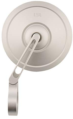 LSL Motorrad Lenkerendenspiegel Retro, kurz, E-geprüft (Stück) (Silber)