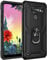 BestST Handyhülle für LG K50S Hülle 360 Grad Handyhülle Bumper Case Robust Cover [Ultra Hybrid Schutzhülle ]+ Displayschutz für LG K50S Schwarz