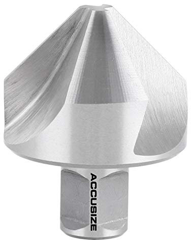 Accusize Industrial Tools 2'' Hss Countersink for Rota-Cutter, 3/4'' Weldon Shank for Magnetic Drilling Machines, 90 Deg, Ce00-0002
