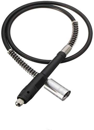 Chiloskit M19x2mm Smerigliatrice Flessibile Albero Trapano Estensione Mandrino Keyless Compatibile con Dremel Rotary Tool Accessorio