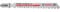 Bosch Professional 3x Lames de scie sauteuse Expert ‘Hardwood Fast’ T 144 DHM (pour Bois dur, WPC Bois plastique, Longueur 100 mm, Accessoire Scie sauteuse), argent