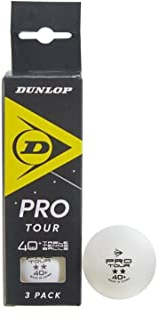 Balle de tennis de table - DUNLOP - 40+ PRO TOUR 3 BALL BOX