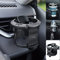 Becherhalter Auto Getränkehalter Dosenhalter für Lüftung mit 7,5cm Durchmesser I Getränke Halter/Flaschenhalter für Softdrinks, Wasser, Kaffee, Unterseite Haken für Maske, Schlüssel und Kleinigkeit