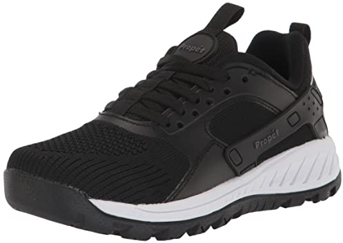 Propét Men's Visper Hiking Shoe, Black, 11 XX-Wide US