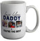 Shopagift Personalised Photo Mug Love You Daddy You're The Best White 15oz Large Cup