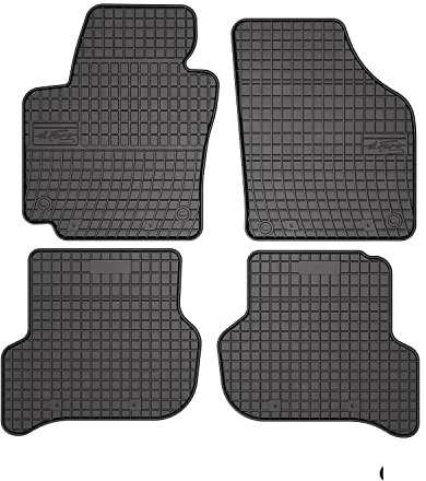 Fußmatten Automatten kompatibel mit Seat Altea XL 2006-2015 OMAC Antirutsch Gummimatten 3D Schwarz