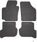 Fußmatten Automatten kompatibel mit Seat Altea XL 2006-2015 OMAC Antirutsch Gummimatten Schwarz