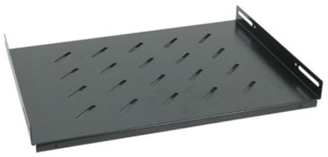 Phasak - Bandeja Fija 1U para Rack 600mm externo - Negra