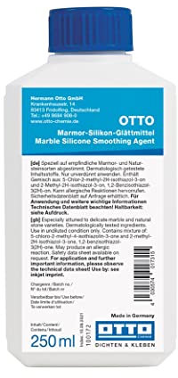 Otto-Chemie Glättmittel zum Glätten von Dichtstoffen in Kontakt mit Marmor und Natursteinen (Glättmittel Marmor 250ml)