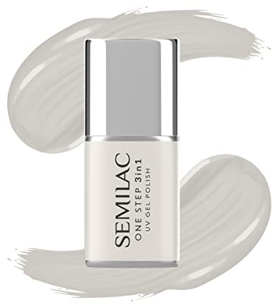 Semilac One Step 3in1 UV Nagellack S125 Light Dusty Grey 7ml