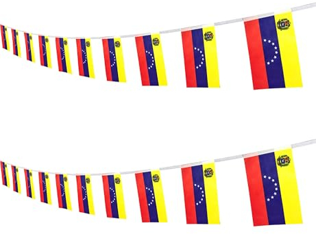 34 Sorten von 20 Nord- und Südamerikanischen String Banner (Venezuela)