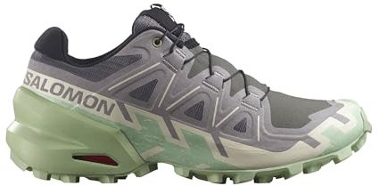 Salomon Shoes Speedcross 6 W Clrock/Vanila/Smoke Castlerock/Vanilla Ice/Smoke Green - 6/39
