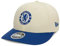 New Era 9FIFTY Low Profile Chelsea FC Snapback Cap - Lion Crest - Cremeweiß-Blau - M/L