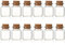 Arcjunys Kleine Glasflaschen zum Befüllen 5ml Mini Glasflaschen mit Korken Glasröhrchen mit Korken Mini Flaschen Small Glass Bottles Reagenzglas mit Korken Glas für DIY HochzeitsdekoVorratsglas12Stück