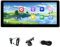 Qussedser 8,9 Pouces 4K Caméra de Tableau de Bord Réglable sans Carplay Android Auto Voiture DVR GPS FM AUX Bluetooth Enregistreur Vidéo Moniteur