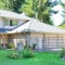 ARIFARO Dekorative Gartenzaun 5 Panels Gesamtlänge 3,5m (81cm H x 71cm B) Keine Graben Tier Barriere Fechten mit 4 Paneelen + 1 Tor, Haustier Zaun Metall Panel Grenze für Terrasse (Garden Fence)