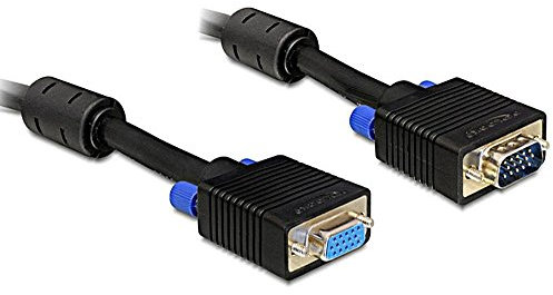 Delock 5M VGA CABLE CABLE VGA VGA (D-SUB) NEGRO
