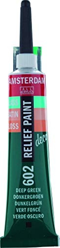 Decorfin Soulagement (Gutta Outliner) Peinture Vert foncé – 20 ml
