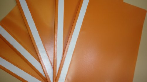 Schnellhefter Plastik A4 ORANGE 5 Stück