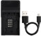 BP-808 USB Chargeur pour Canon FS100, FS200, FS300, LEGRIA HF G10, LEGRIA HF G25 Caméra et Plus
