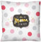 H:)PPY life Plüschkissen Motiv Mama | Zierkissen, 25 cm x 25 cm, 100% Polyester | Geschenk, Dekoartikel | 45576