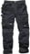 Scruffs Mens Pro Flex Plus Holster Workwear Trousers, Black (Black 001), 32W EU