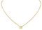 Suplight Damen 925 Sterling Silber Buchstabe M Collier 18k vergoldet 3D Initiale Anhänger mit 45cm/1,5mm Rolokette Minimalist Schlüsselbein Kette Schmuck Accessoire für Party Abendkleidung
