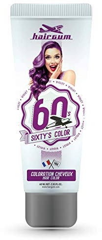 Hairgum Sixty'S Color, Violet 60 ml