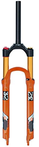 TYXTYX Fahrrad MTB Federgabel 2627,5 140mm Federweg, 1-1/8leichte Magnesiumlegierung 9mm QR Mountainbike Luftgabel