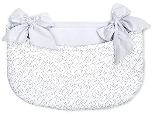 Amilian Betttasche zum Einhängen; Spielzeugtasche; Babybetttasche; Windelntasche; Spielzeughalter; Aufbewahrungstasche; Babybett Organizer für Kiderbett, Laufgitter, Kinderzimmer, Babybett; Design114