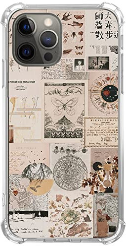 Elifi Edeal Aesthetic Collage Phone Case Lifestyle Art for iPhone 11 Pro, Retro Vintage iPhone Case for Girls Boys Women Men, Unique Trendy TPU Bumper Cover Case for iPhone 11 Pro