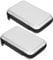 Portable EVA Storage Bag for 3DS XL 3DS LL Handheld Game Consoles ¨C Includes 8 Game Card Slots and Full Zipper Closure ¨C Lightweight Carry Case for 3DS Systems (Silver Gray)
