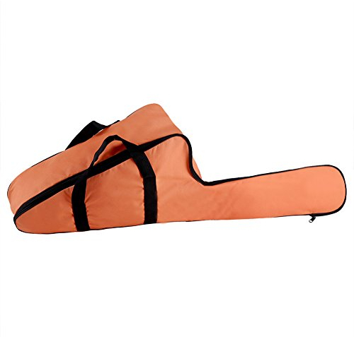 Tasche für Kettensäge, Motorsäge Tasche Kettensägen-Tragetasche, Tragbar, Strapazierfähig, Wasserdicht, Oxford-Kettensägen-Tragetasche, Aufbewahrungstaschenhalter, 35x18,9x5,12 Zoll Orange