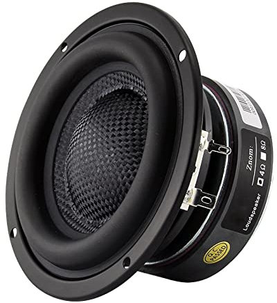 GatherTOOL 1 PC Subwoofer de Altavoz de bajo 50W 4OHM 8OHM SUBWOOFER Audio Audio Audio FIBERGUS BRAIDO Altavoz DE BAJO DE FRECIENCIA DE Baja FRECIENCIA DE Baja DE Baja (Color : 1pc-8Ohm)