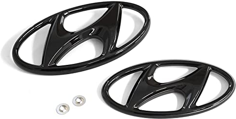 Hyundai 9999Z057156 Logo i30N Emblem Schriftzug schwarz, 2-teilig, für 5-Türer