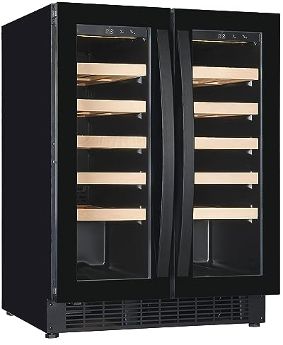 Cave à Vin 40 Bouteilles Double Zone - 100 L - Combisteel