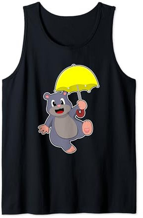 Maulwurf Regenschirm Tank Top