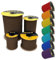 EdcX 4 mm Nylon Paracord 550 50 m (165 Fuß) – Typ III, 100% Nylonseil, 7-strängiges Seil, 4 mm Nylonseil in Volltonfarben (Chocolate, 50 m)