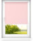 time4blinds Mini Rollo Basic - Rollo - Nicht-Invasiv - Fensterrollo innen ohne Bohren - Nicht-Invasive Griffe - Polyester - Dimmen Rollo - 90 x 250 cm Rosa - Rechte Steuerungsseite