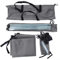 RANRAO Toldo para coche, bloqueador solar UV para furgonetas, SUV, poliéster gris