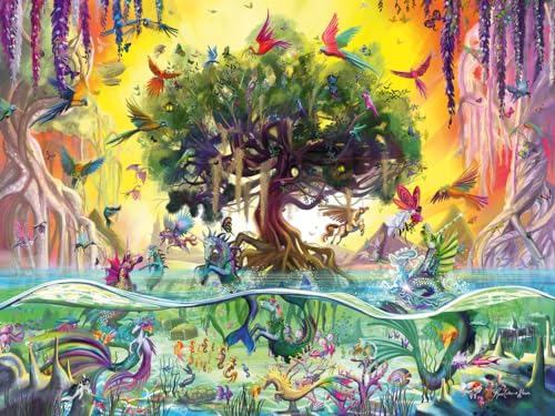 Ravensburger Puzzle 12000798 - Das Einhorn aus dem See und Seine Freunde - 1500 Teile Puzzle für Erwachsene und Kinder ab 14 Jahren