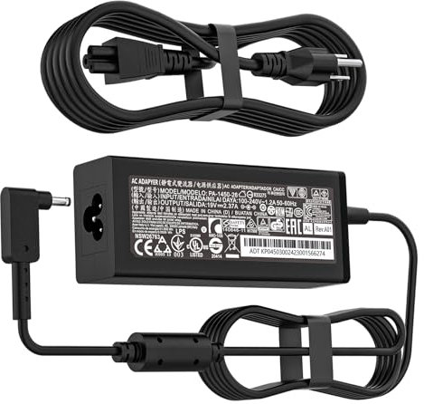 Cargador adaptador de CA para ordenador portátil Acer Aspire 5 A515-44 A515-46 A515-54 A515-54 A515-54G A515-55 A515-56 A517-52; Acer Chromebook R11 Series PA-1450-26 Cable de alimentación